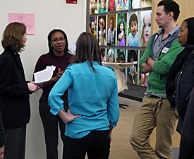 Teachers at kickoff event