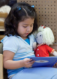 Girl reading