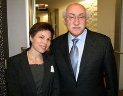 Lisa Guernsey and Sam Meisels at Erikson Institute's "Exploring PreK-3"