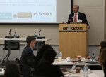 Geoffrey A. Nagle, Erikson's president and chief executive officer, kicks off the Breakthroughs in Parent Engagement and Early Literacy forum.