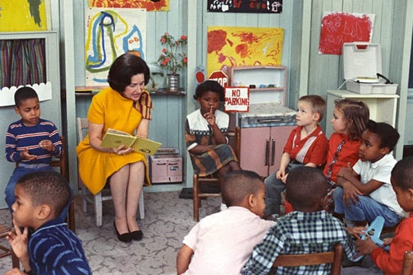 Lady Bird Johnson - Erikson Institute 1966