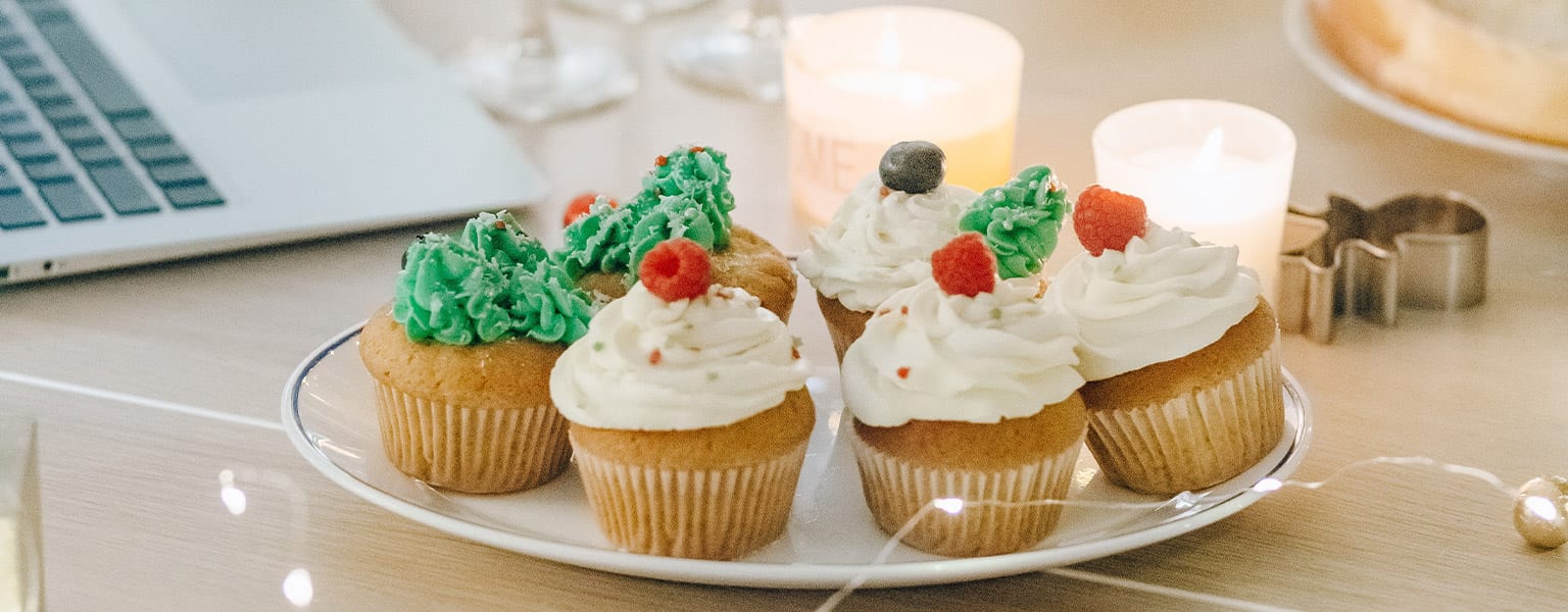 holiday cupcakes