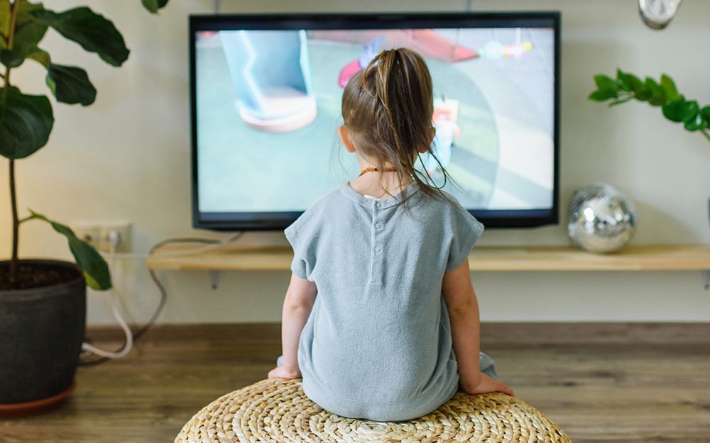 Child Watching TV