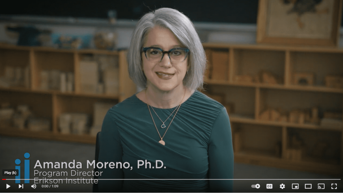 Video: Erikson Institute’s PhD in Child Development.