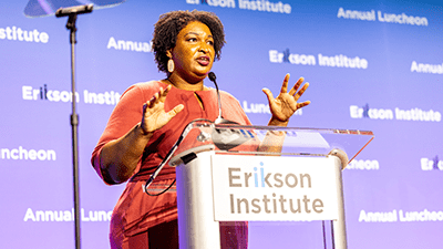 Stacey Abrams at Erikson's 2023 Annual Luncheon