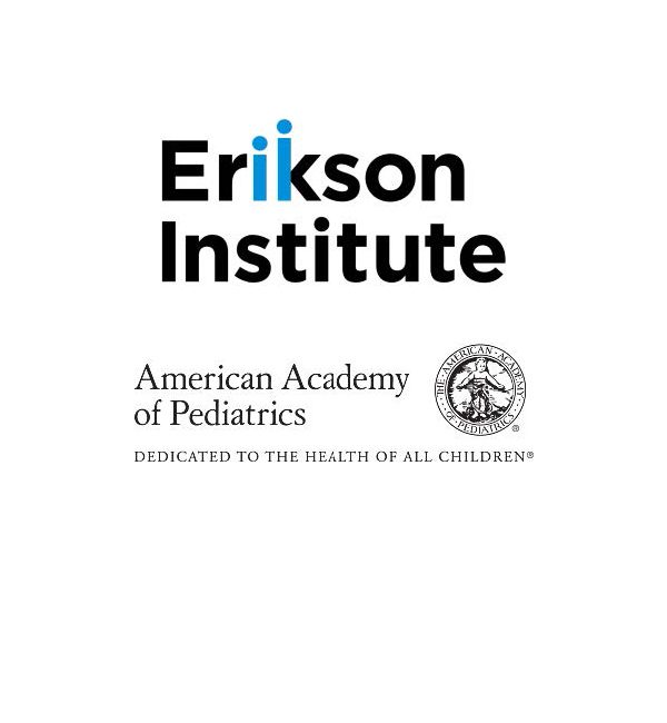 Erikson Institute and American Academy of Pediatrics logos