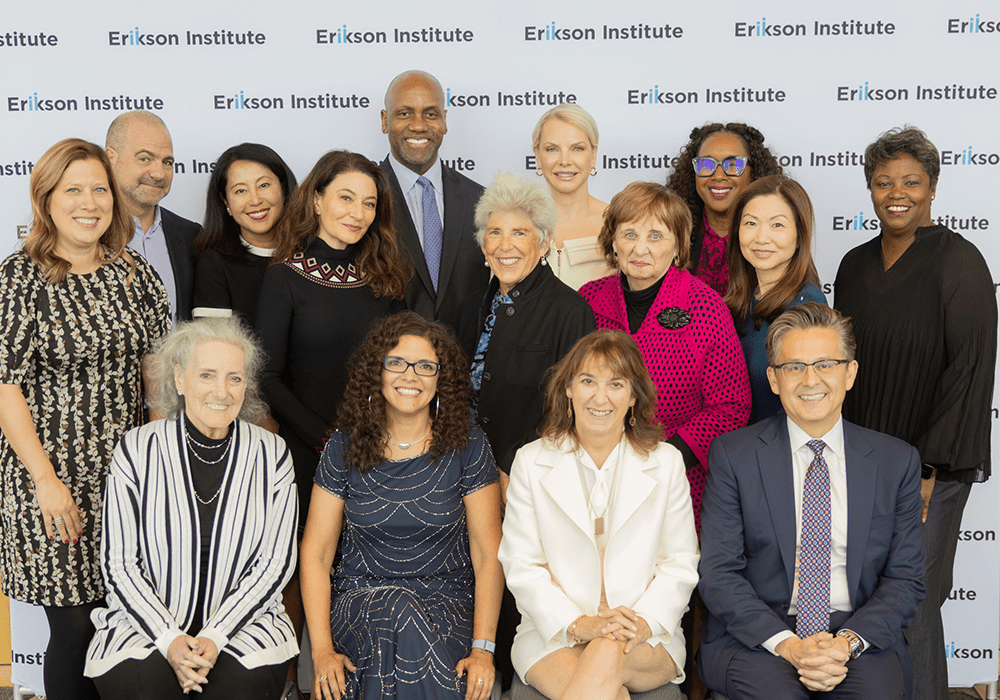 Mariana Souto-Manning with Erikson trustees and administration