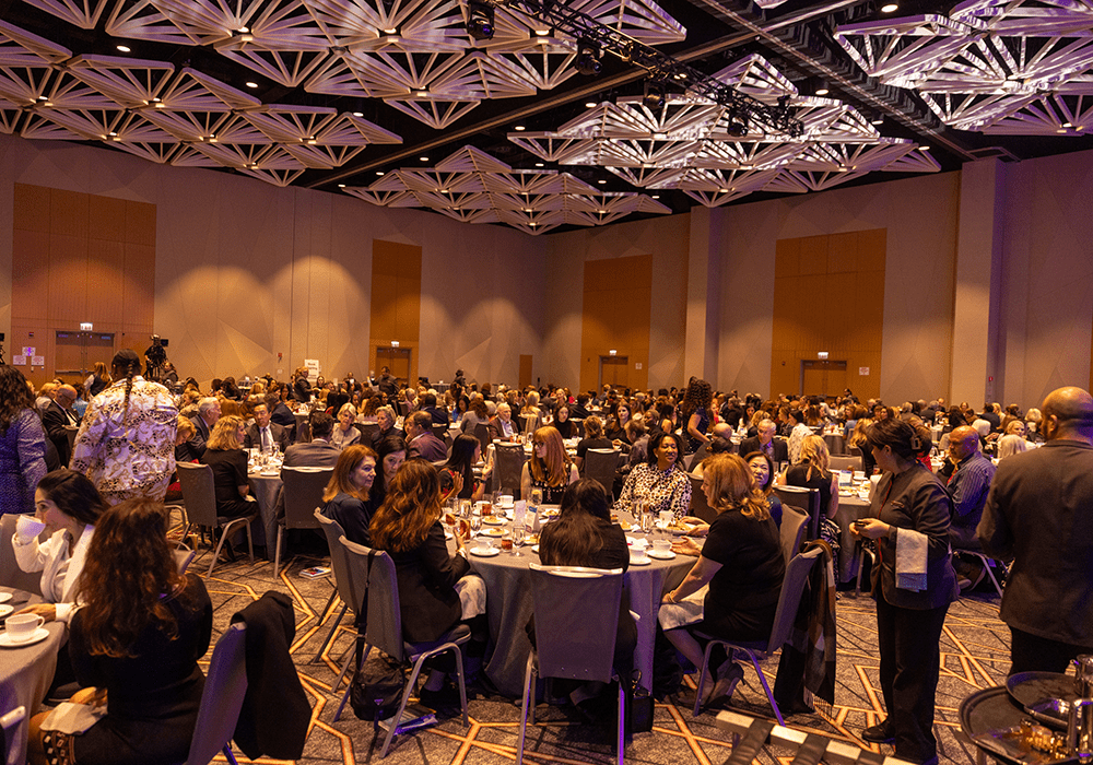 2024 Luncheon attendees seated