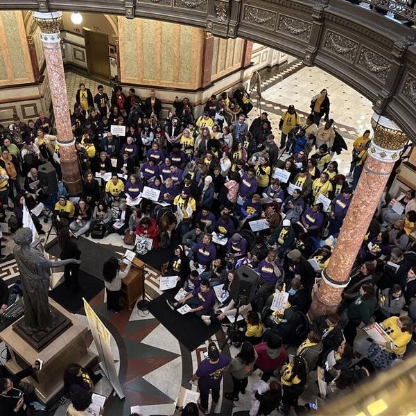 group of people at early childhood advocacy day