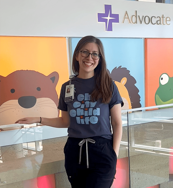 Child Life Specialist and Erikson alum Andrea Evans