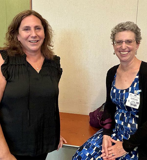 Linda Horwitz and Dr. Gold